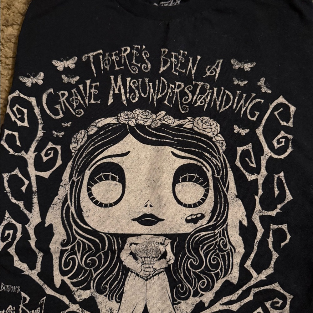 Black Graphic Kids T-Shirt
